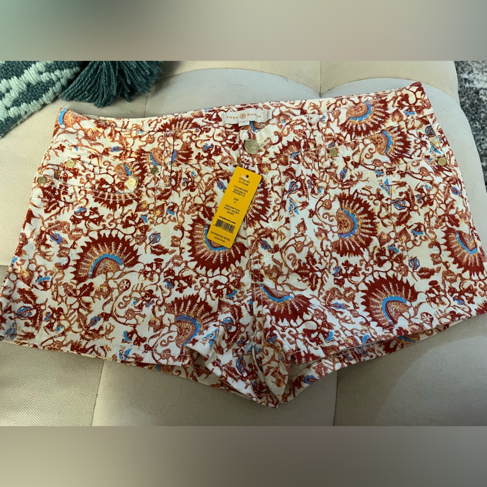 NWT Tory Burch Avery Shorts, Size 31
